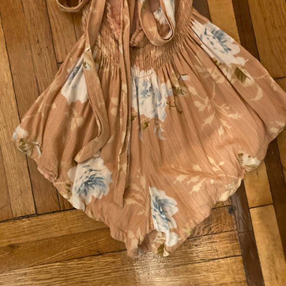 Winston White Large Aurora Floral Romper - Picture 8 of 10